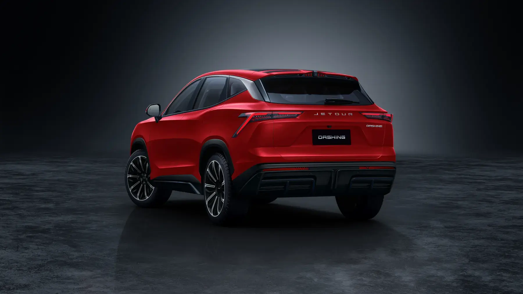 JETOUR Dashing — vista trasera