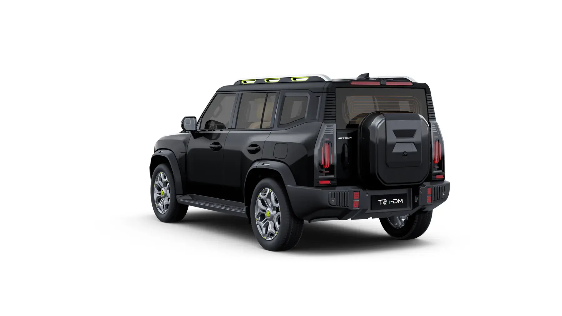 JETOUR T2 PHEV — vista trasera
