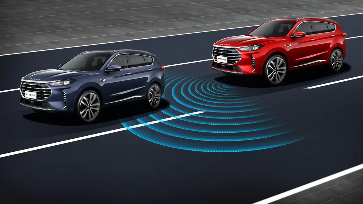 JETOUR X70 Plus — detalle de seguridad