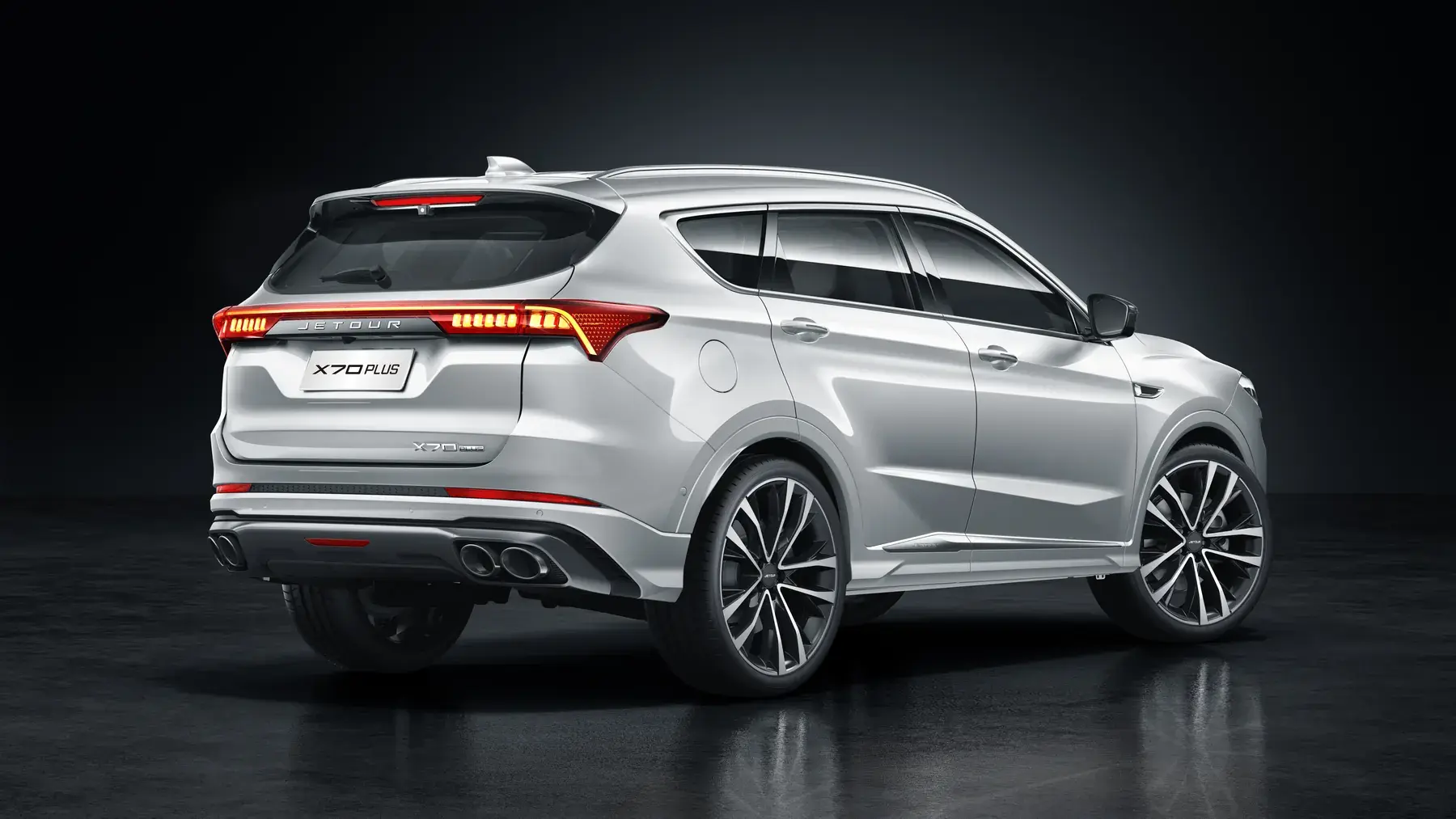 JETOUR X70 Plus — vista trasera
