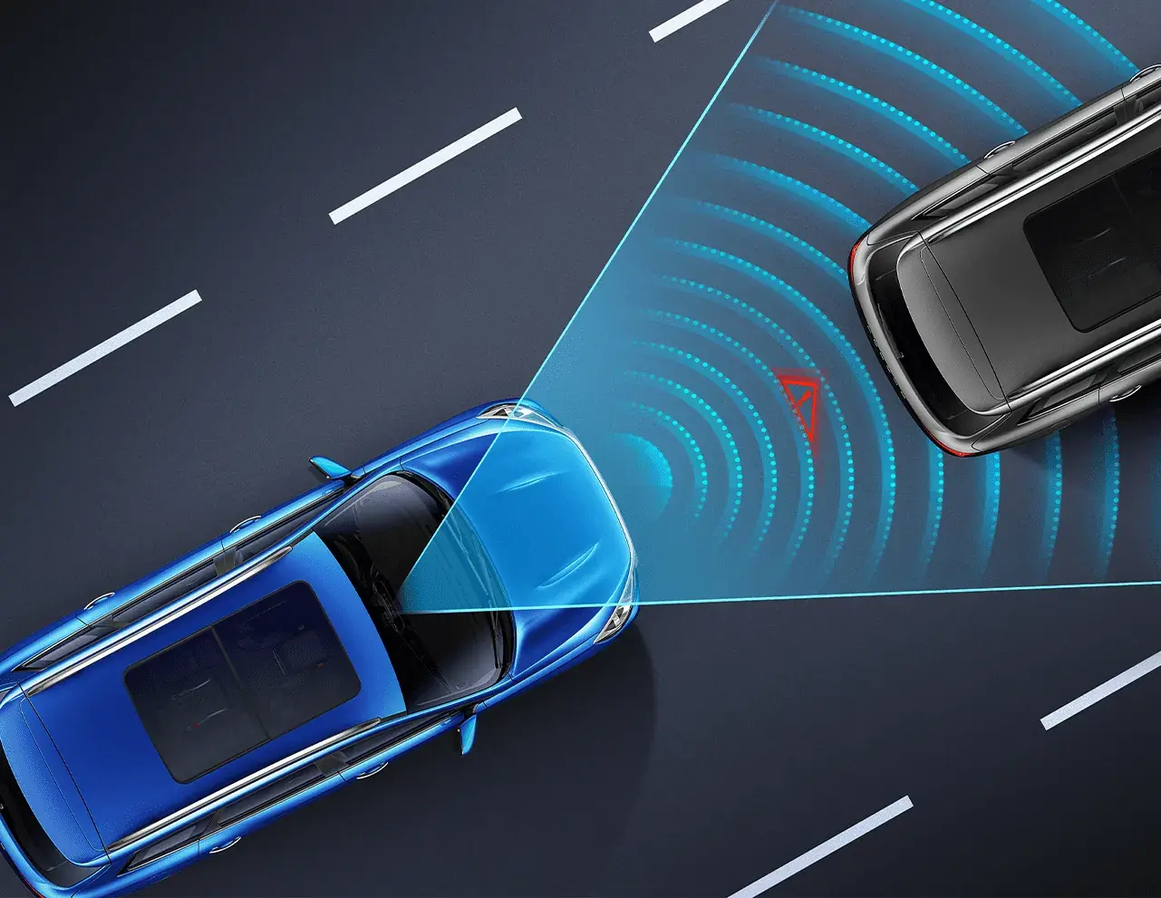 Sistema AEB — Frenado autónomo de emergencia en un SUV JETOUR