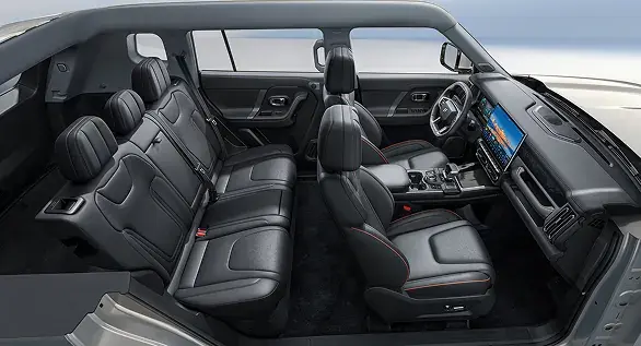 JETOUR T1 — detalle de diseño y confort