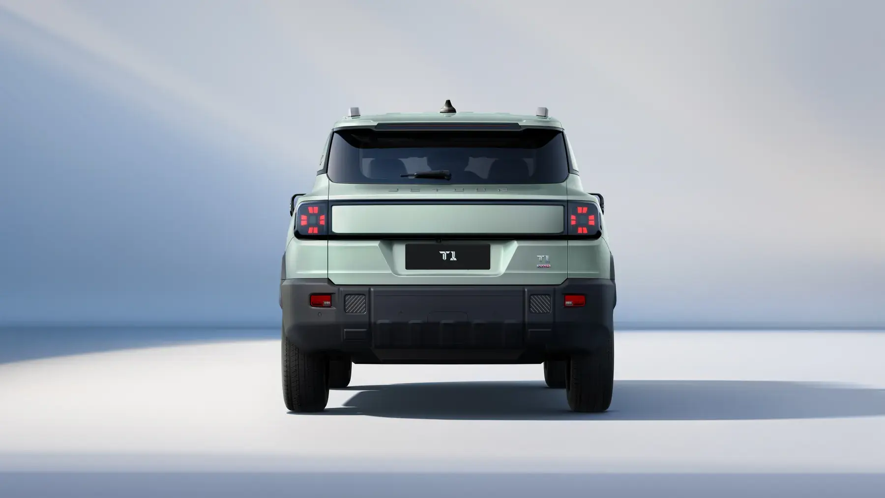 JETOUR T1 — vista trasera