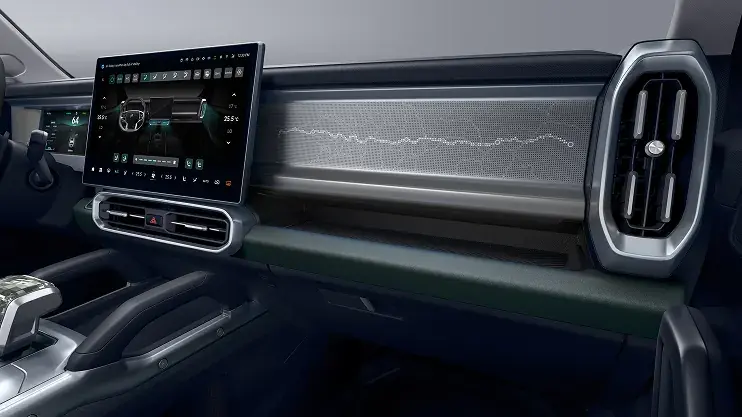 JETOUR T2 — detalle de diseño y confort