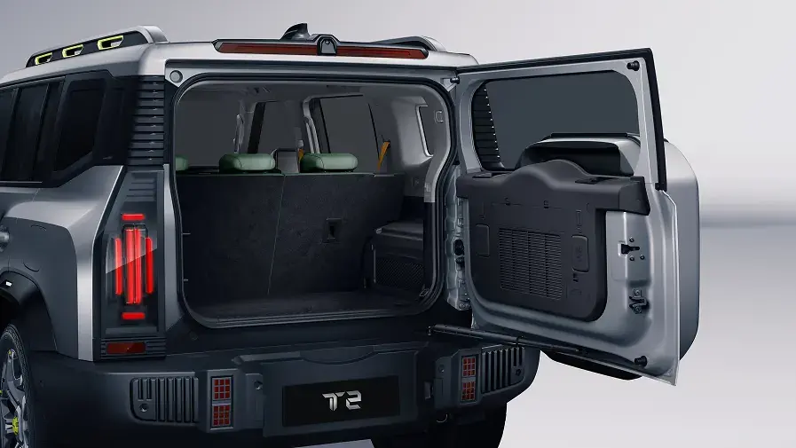 JETOUR T2 — Diseño y confort