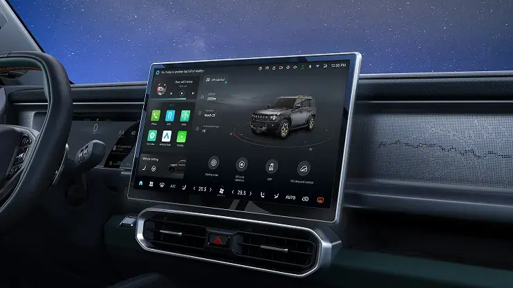JETOUR T2 — detalle de tecnología