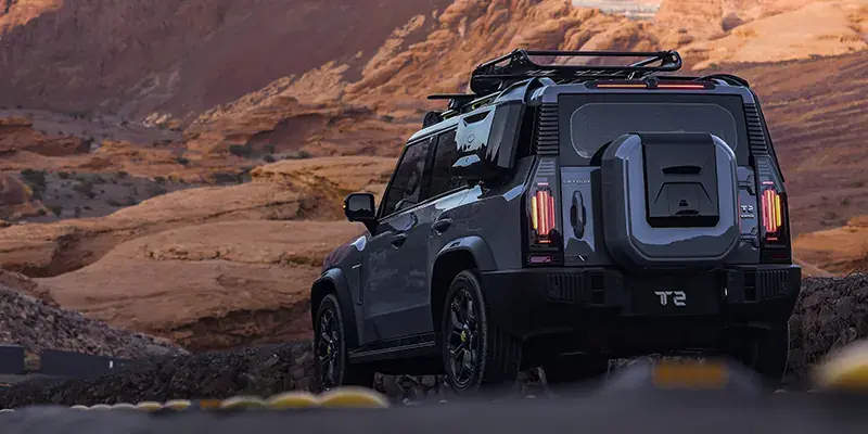 JETOUR T2 — detalle de tecnología