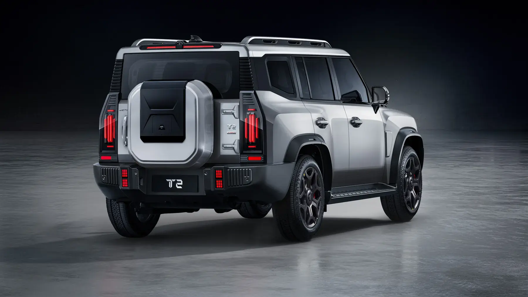 JETOUR T2 — vista trasera