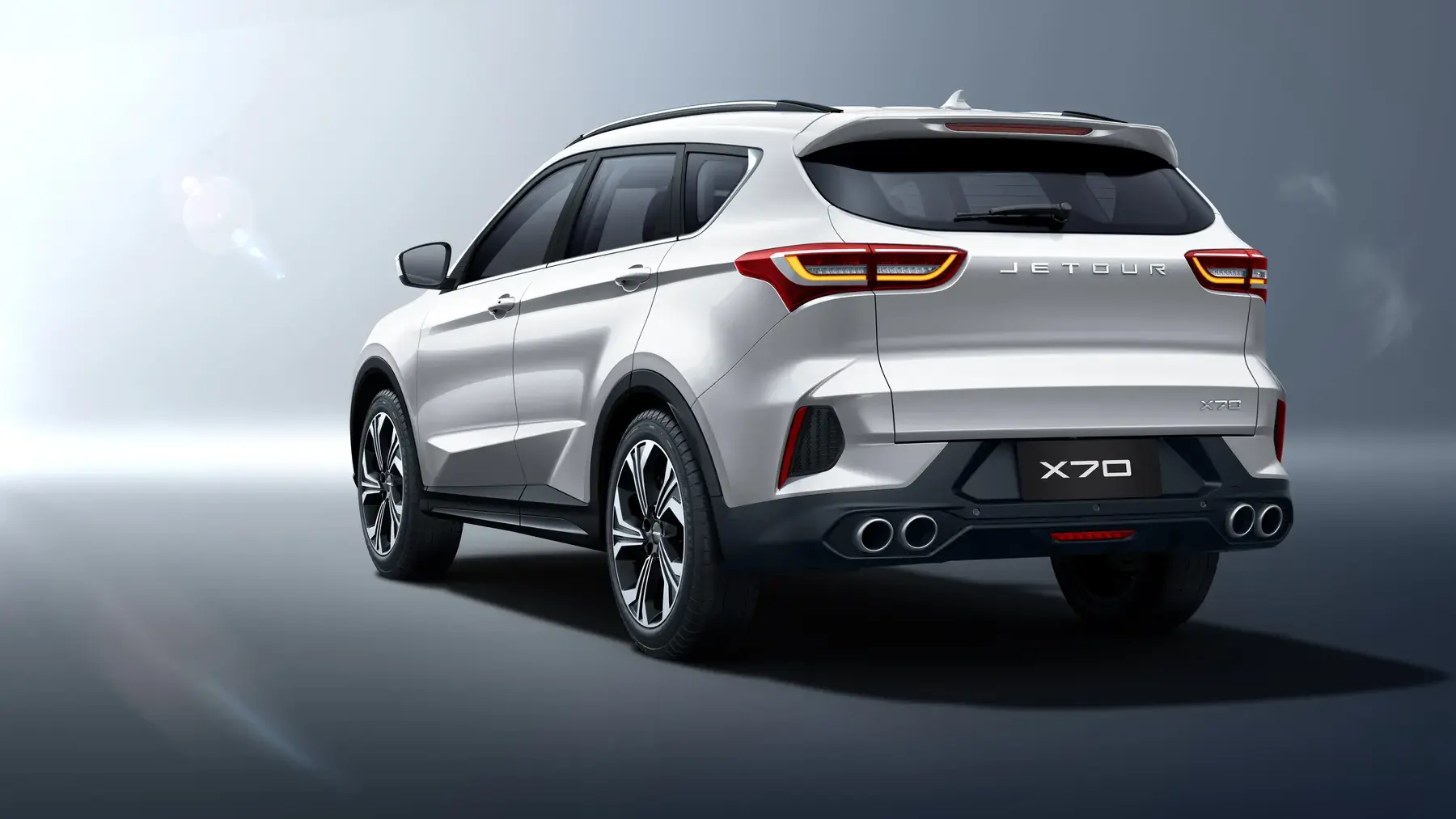 JETOUR X70 — vista trasera